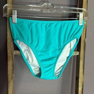 Venus Aqua Ruched Bikini Bottoms